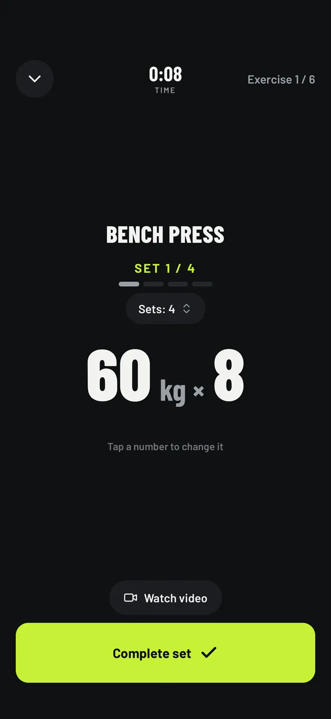 Set counter
